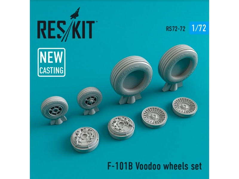 Mcdonnell F-101 (B) Voodoo Wheels Set - image 1