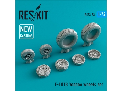 Mcdonnell F-101 (B) Voodoo Wheels Set - image 3