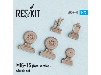 Mig-15 (Late Version) Wheels Set - image 2