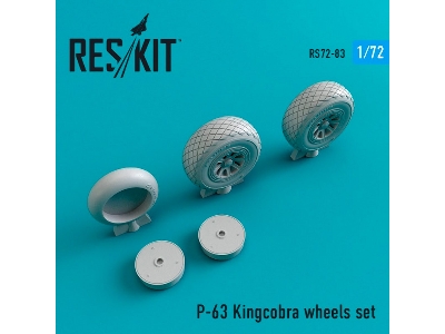 P-63 Kingcobra Wheels Set - image 1