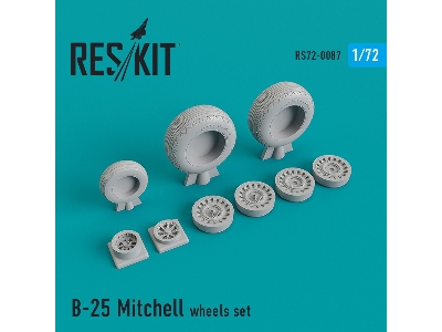 B-25 Mitchell Wheels Set - image 1