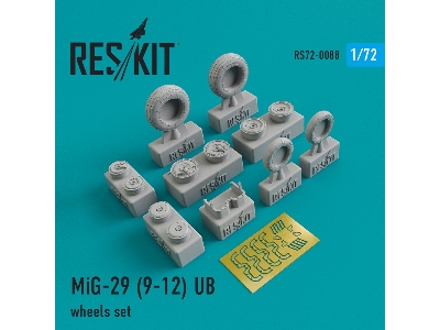 Mikoyan Mig-29 (9-12) Ub Wheels Set - image 1