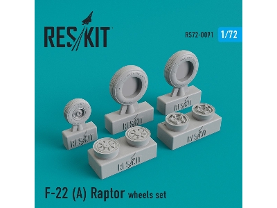F-22 (A) Raptor Wheels Set - image 1