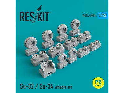 Su-32 / Su-34 Wheels Set - image 1