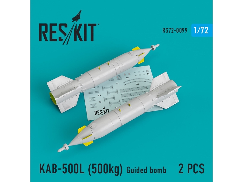 Kab-500l (500kg) Guided Bomb (2 Pcs) (Su-24/30/34, Mig-27, Mig-29smt, Yak-130) - image 1