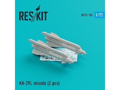 Kh-29l (As-14a 'kedge) Missile (2 Pcs) Su-17, Su-25,su-24, Su-34, Su-30, Su-39, Mig-27, Yak-130, Mirage F.1 - image 1