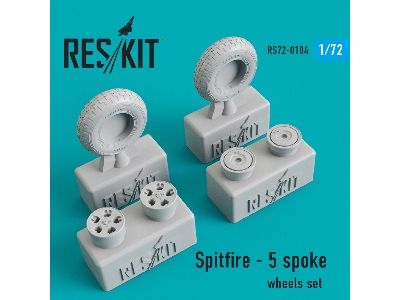 Spitfire - 5 Spoke Wheels Set - image 1