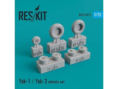 Yak-1 / Yak-3 Wheels Set - image 1