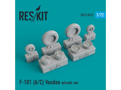 Mcdonnell F-101 (A/C) Voodoo Wheels Set - image 1