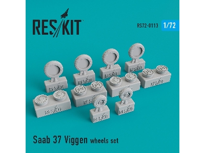 Saab 37 Viggen Wheels Set - image 1