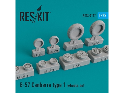 B-57 Canberra Type 1 Wheels Set - image 1