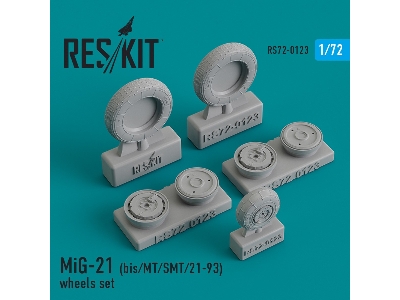 Mig-21 (Bis/Mt/Smt/21-93) Wheels Set - image 1