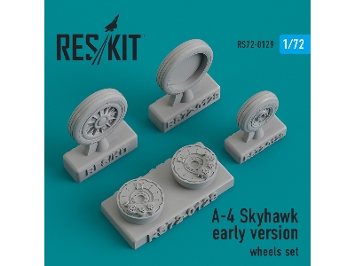 A-4 Skyhawk Early Version Wheels Set - image 1