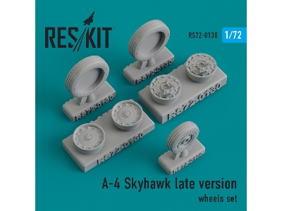 A-4 Skyhawk Late Version Wheels Set - image 1