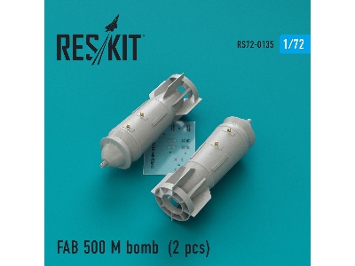 Fab 500 M Bomb (2 Pcs) (Su-17, Su-22, Su-24, Su-25, Su-34) - image 1