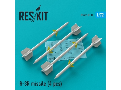 R-3r Missile (4 Pcs) (Mig-21, Mig-23) - image 1