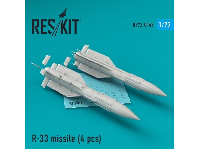 R-33 Missile (4 Pcs) (Mig-31) - image 1