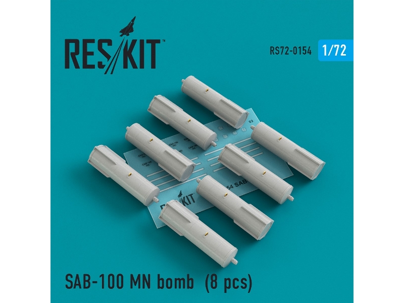 Sab-100 Mn Bomb (8 Pcs) Su-7, Su-17, Su-24, Su-25, Su-27, Su-30, Su-34, Mig-21, Mig-27, Yak-38, Jak-130 - image 1