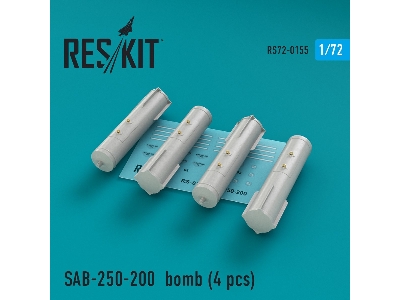 Sab-250-200 Bomb (4 Pcs) Su-7, Su-17, Su-24, Su-25, Su-27, Su-30, Su-34, Mig-21, Mig-27, Yak-38, Jak-130 - image 1