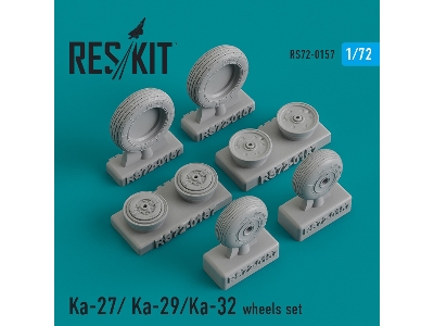 Ka-27/ Ka-29/Ka-32 Wheels Set - image 1