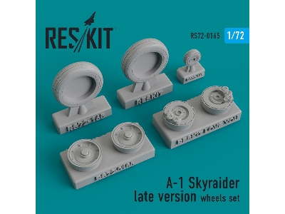 A-1 Skyraider Late Version Wheels Set - image 1