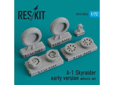 A-1 Skyraider Early Version Wheels Set - image 1