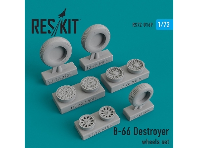 B-66 Destroyer Wheels Set - image 1