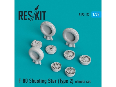 F-80 Shooting Star (Type 2) Wheels Set - image 1