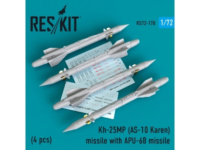 Kh-25mp(As-10 Karen) Missile With Apu-68 (4 Pcs) (Mig-23, Mig-27, Su-17, Su-24, Su-25) - image 1