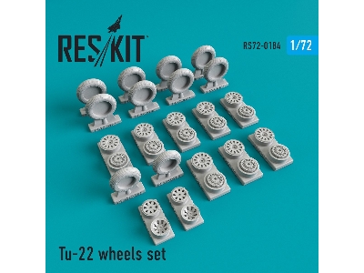 Tu-22 Wheels Set - image 1