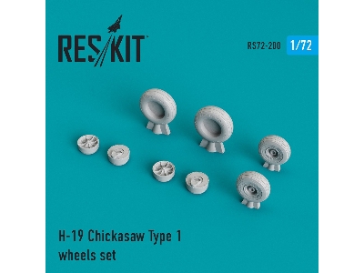 H-19 Chickasaw Type 1 Wheels Set - image 1