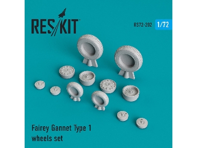 Fairey Gannet Type 1 Wheels Set - image 1