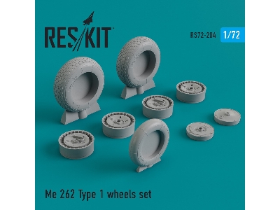 Me.262 Type 1 Wheels Set - image 1