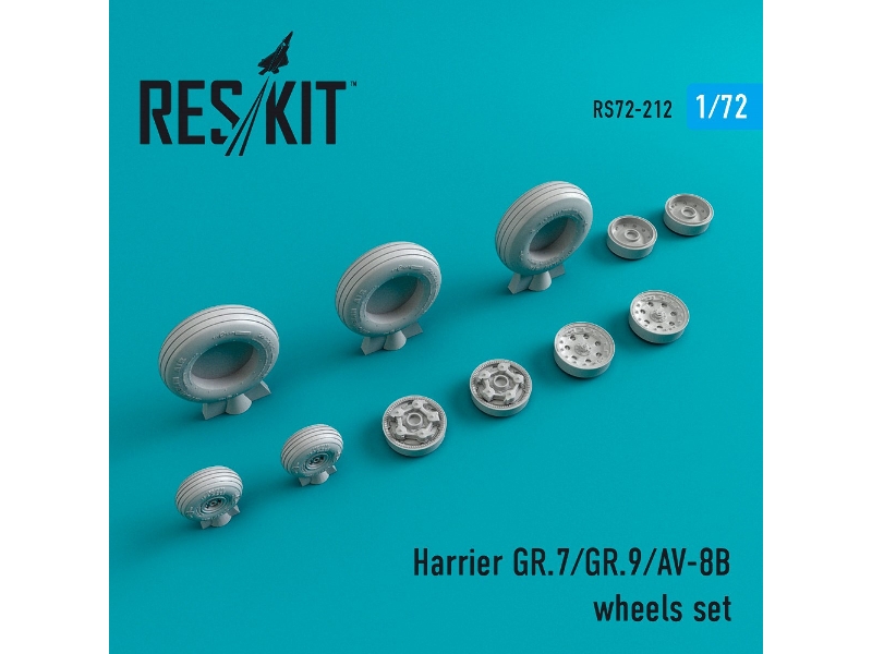 Harrier Gr.7/Gr.9/Av-8b Wheels Set - image 1