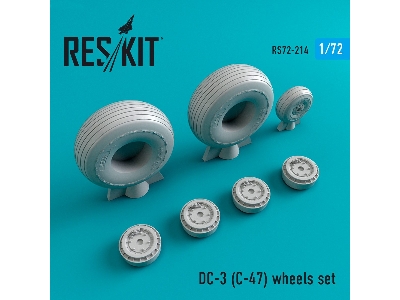 Dc- 3 (C-47) Wheels Set - image 1