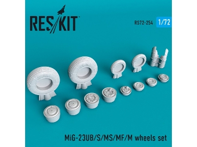 Mig-23 (Ub/S/Ms/Mf/M) Wheels Set - image 1