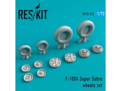 F-100 (A) Super Sabre Wheels Set - image 1