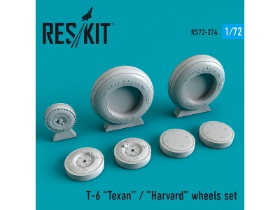 Texan T-6 Wheels Set - image 1