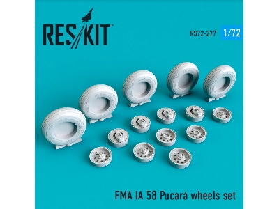Fma Ia 58 Pucara Wheels Set - image 1