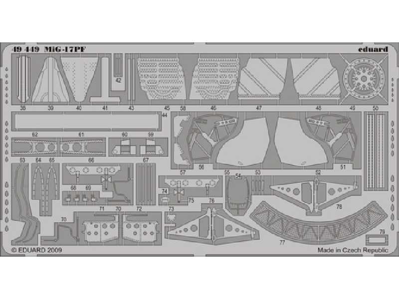 MiG-17PF S. A. 1/48 - Hobby Boss - image 1