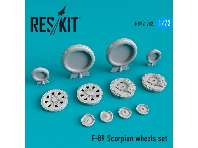 F-89 Scorpion Wheels Set - image 1