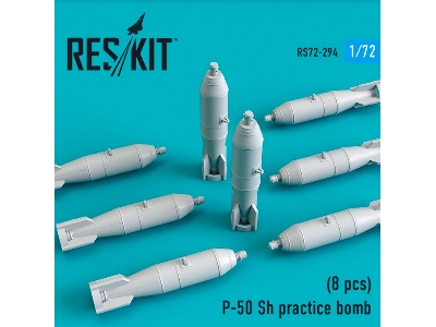 P-50 Sh Practice Bomb 8 Pcs Mig-21, Mig-23, Mig-27, Su-7, Su-17, Su-24, Su-25, Su-27, Su-30, Su-34 - image 1