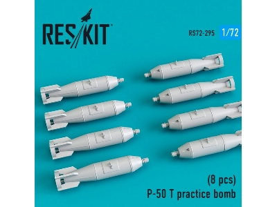 P-50 T Practice Bomb 8 Pcs Mig-21, Mig-23, Mig-27, Su-7m, Su-17, Su-24, Su-25, Su-27, Su-30, Su-34 - image 1