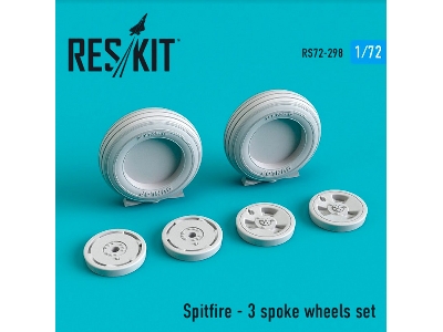 Spitfire - 3 Spoke Wheels Set - image 1