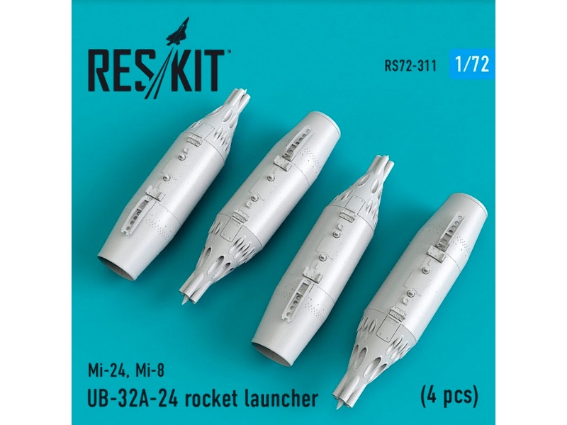 Ub-32a-24 Rocket Launcher 4 Pcs Mi-24, Mi-8 - image 1