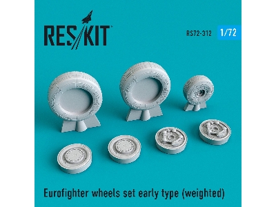 Eurofighter Wheels Set Early Type Weighted - image 1