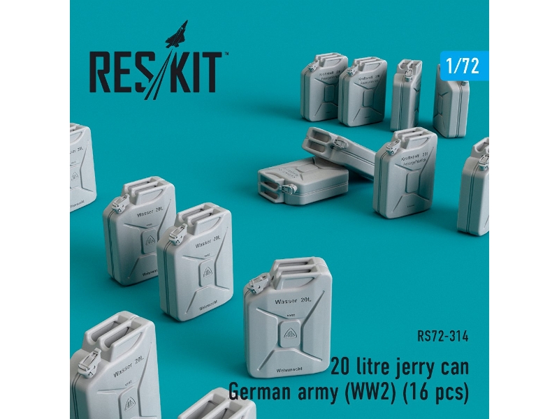 20 Litre Jerry Can - German Army Wwll 16 Pcs - image 1