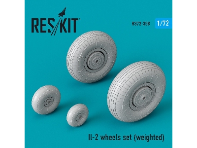 Il-2 Wheels Set (Weighted) - image 1