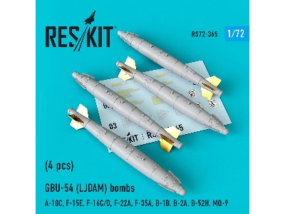 Gbu-54 (Ljdam) Bombs (4 Pcs) (A-10c, F-15e, F-16c/D, F-22a, F-35a, B-1b, B-2a, B-52h, Mq-9) - image 1