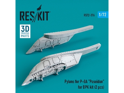 Pylons For P-8a Poseidon For Bpk Kit (2 Pcs) (3d Printing) (1/72) - image 1